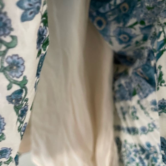 Lulu's Womens Flower Wrap Dress Size Small Morning at the Market - Picture 8 of 14